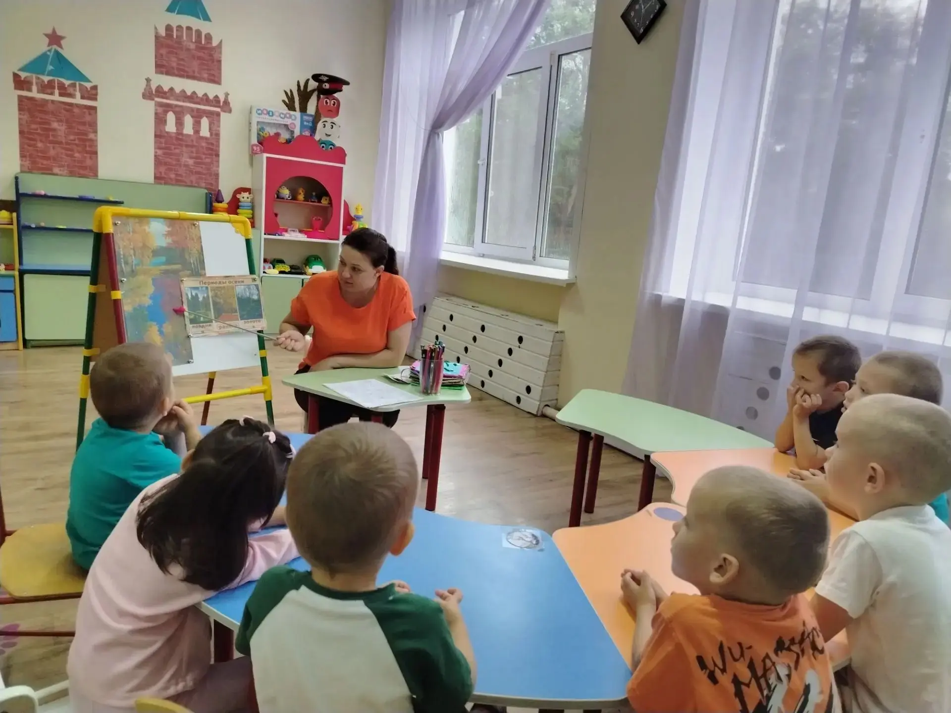 В ходе тематической недели «Осень ранняя пришла — мы её встречаем!» ребята детского сад...