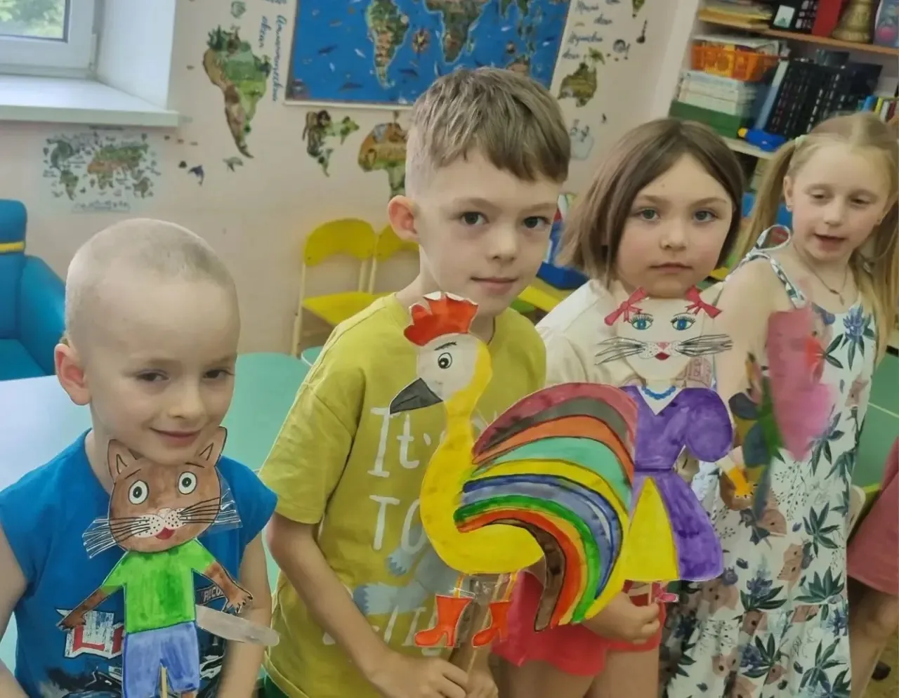ДОШКОЛЬНОЕ ДЕТСТВО 

➡️Ребята из группы «Колокольчики» смотрели спектакль с бумажными куколками по м