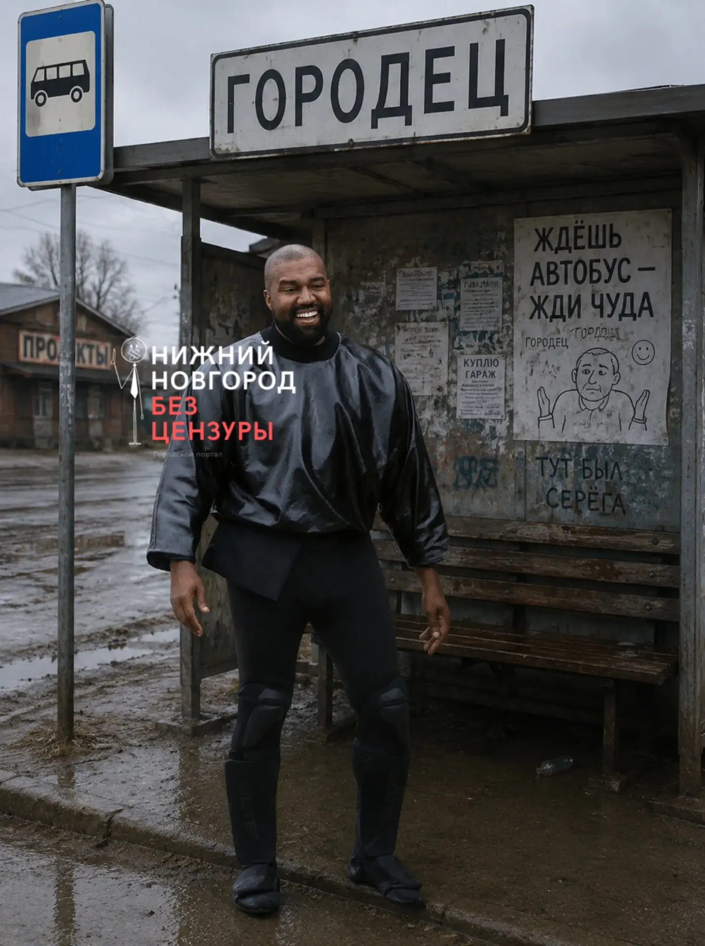 😅 Глава Городецкого округа Александр Мудров пригласил в гости Канье Уэста.