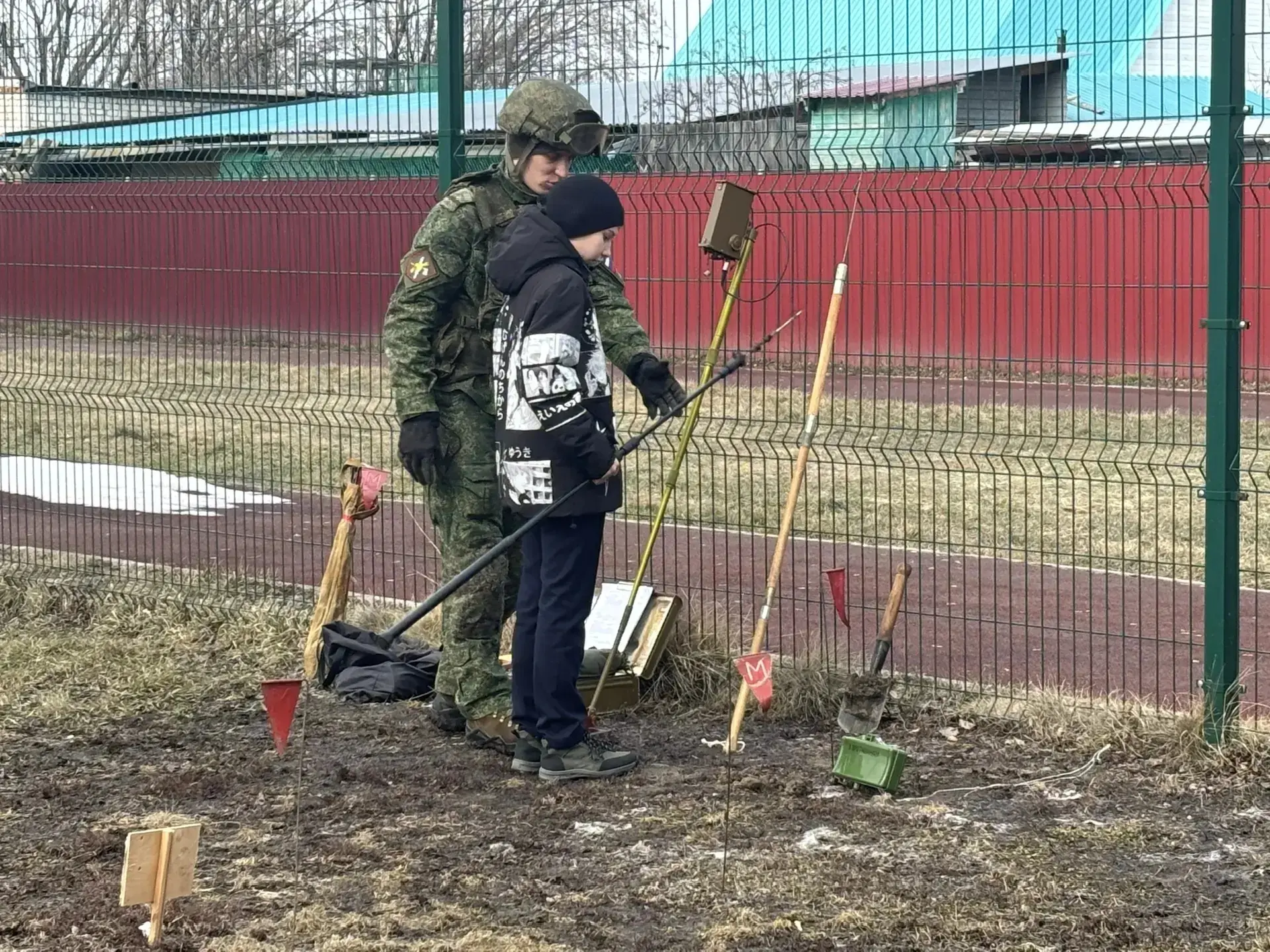 🔥 Старт дан! Первый этап "Зарницы 2.0" успешно пройден! 🎖️  Сегодня ребята из средней и старшей возр