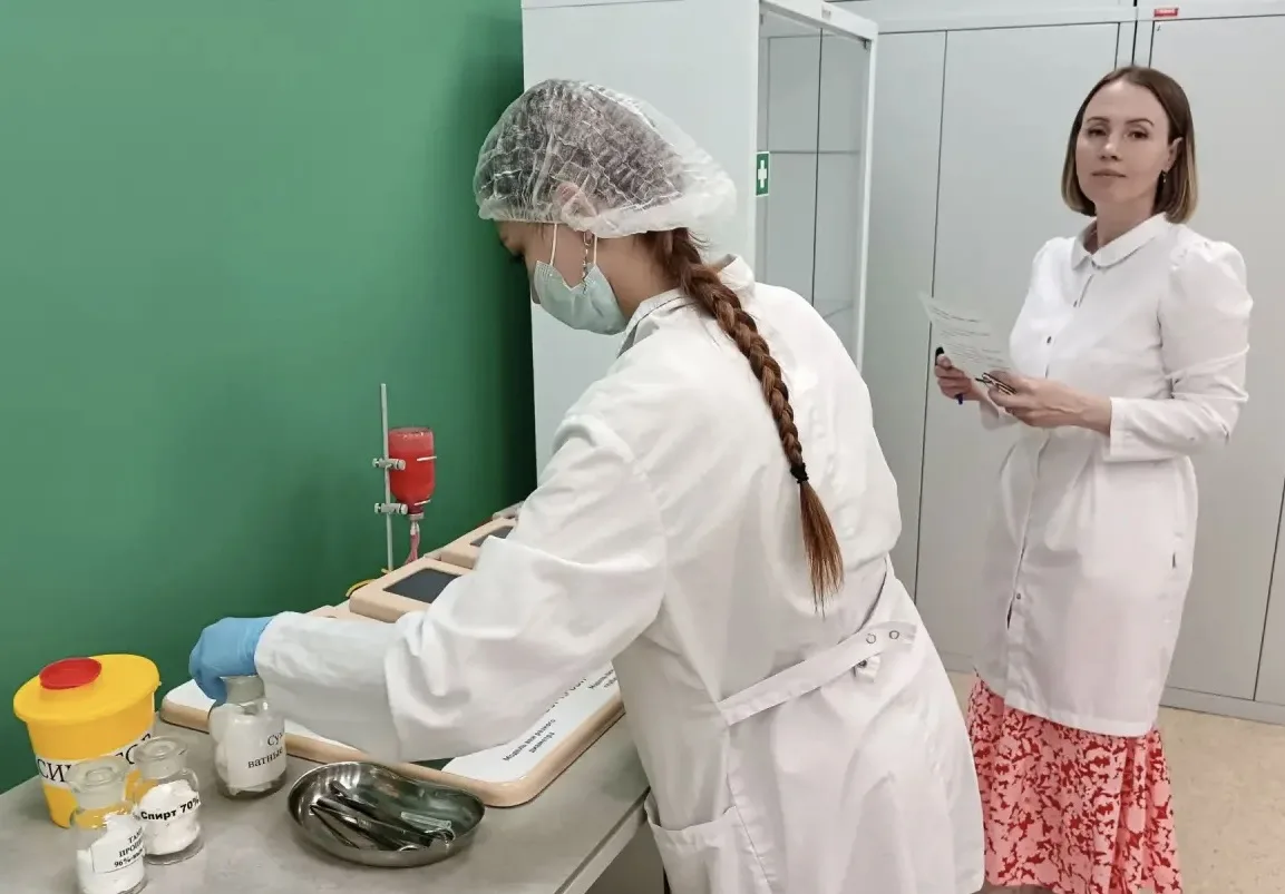 Специалисты Томского районного ветеринарного управления приняли демонстрационный экзамен в аграрном 