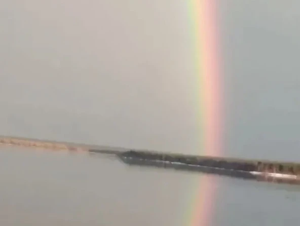🌈 Первая радуга сезона  В нашей ленте наконец засияла первая в этом сезоне радуга. Спасибо подписчик