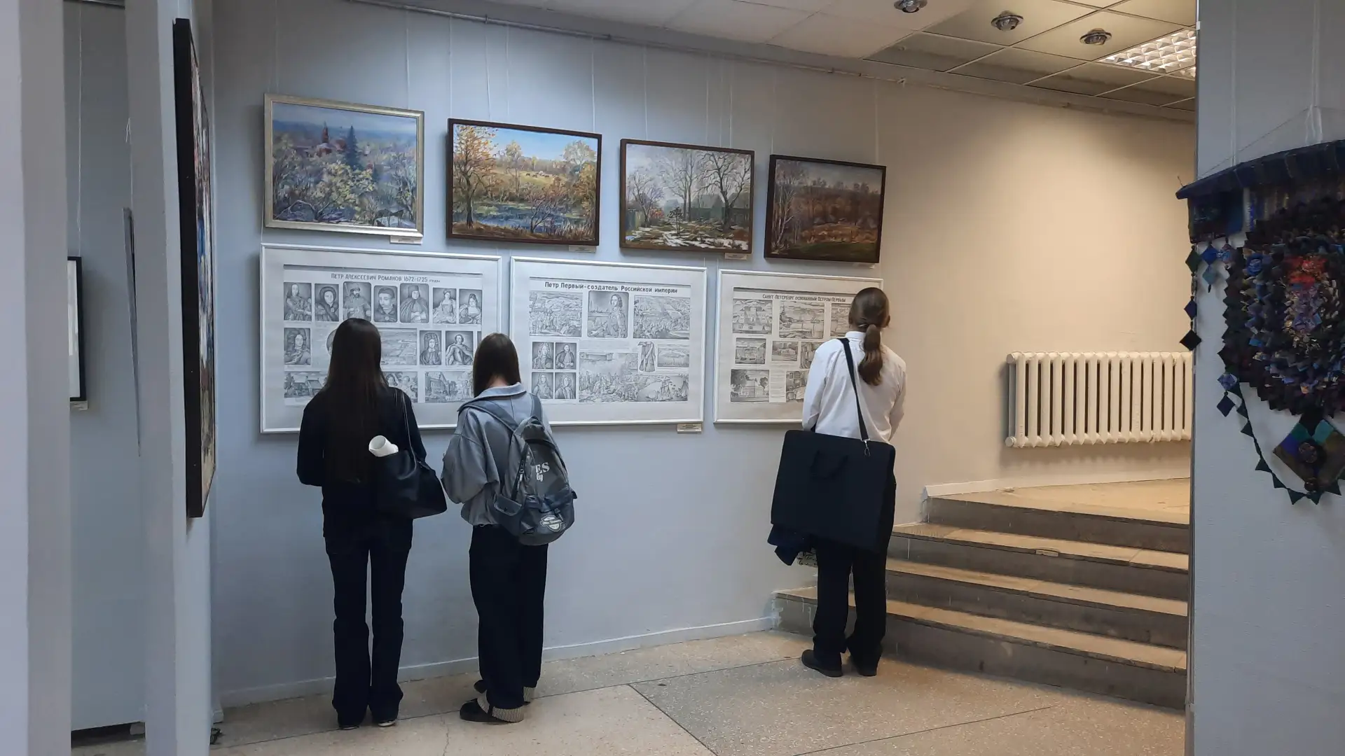 🖼В первые дни занятий в Детской художественной школе г.Калуги ученики воспользовались ...