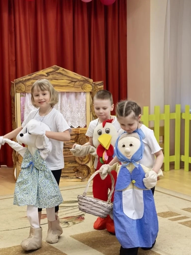 💡 Неделя театра в детском саду "Росток"  🌟 В детском саду "Росток" завершилась Неделя театра, в тече