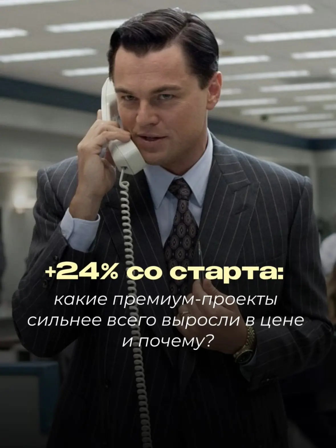 📈 +24% со старта: какие премиум-проекты сильнее всего выросли в цене и почему?