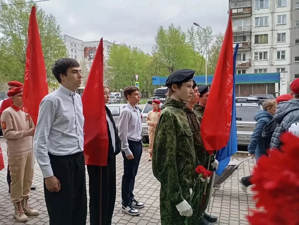 Помним, гордимся, чтим! 🕊️  Сегодня, в преддверии Дня Великой Победы, Кировский район стал центром т