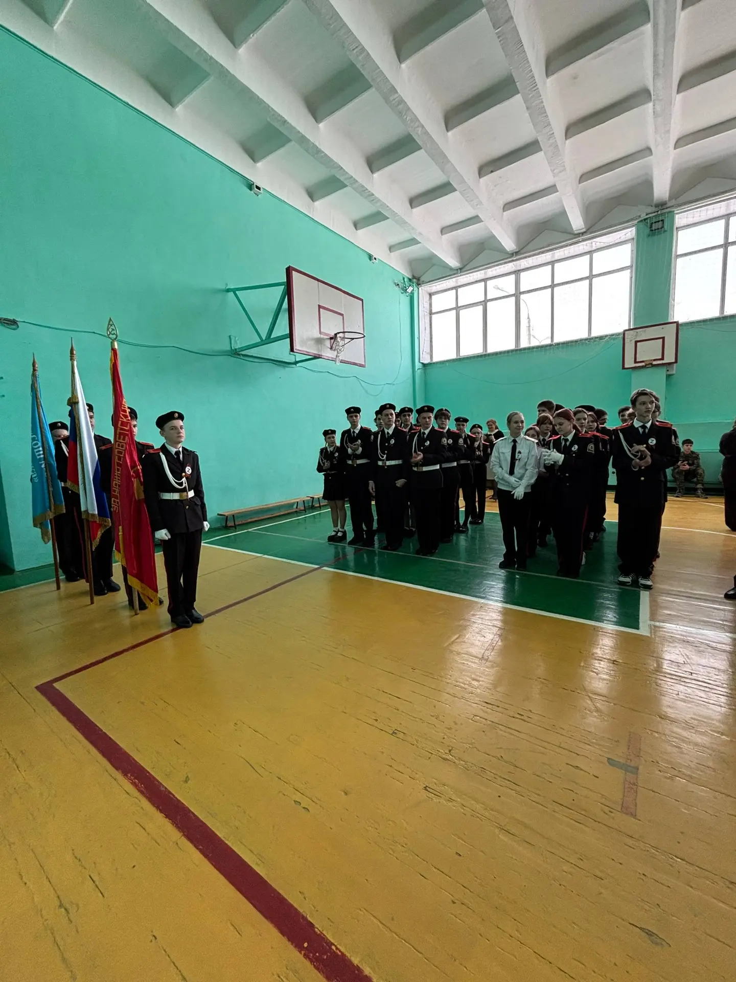 Смотр строя и песни: дисциплина, слаженность, гордость! На прошлой неделе состоялся традиционный смо
