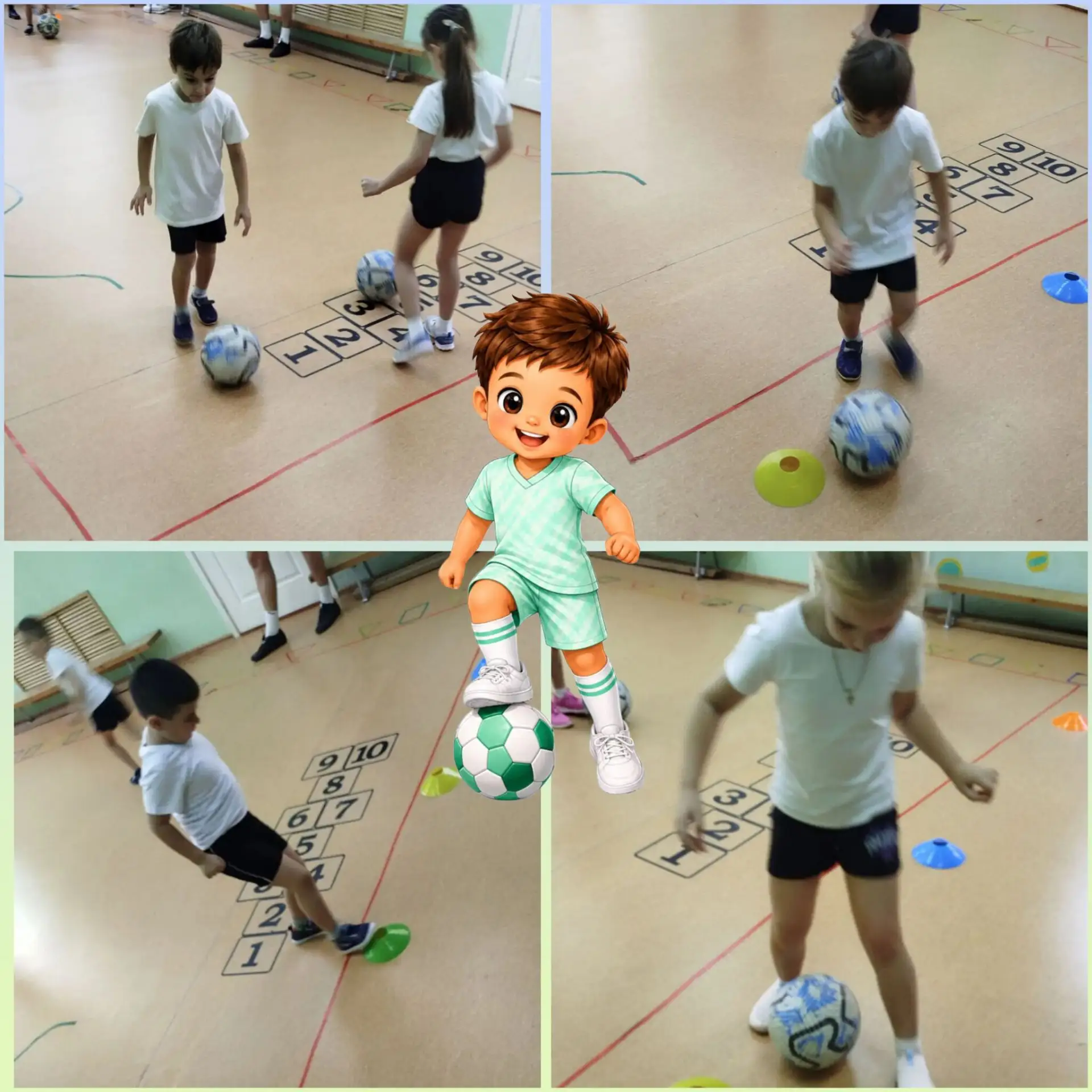 Мастер-класс по футболу ⚽