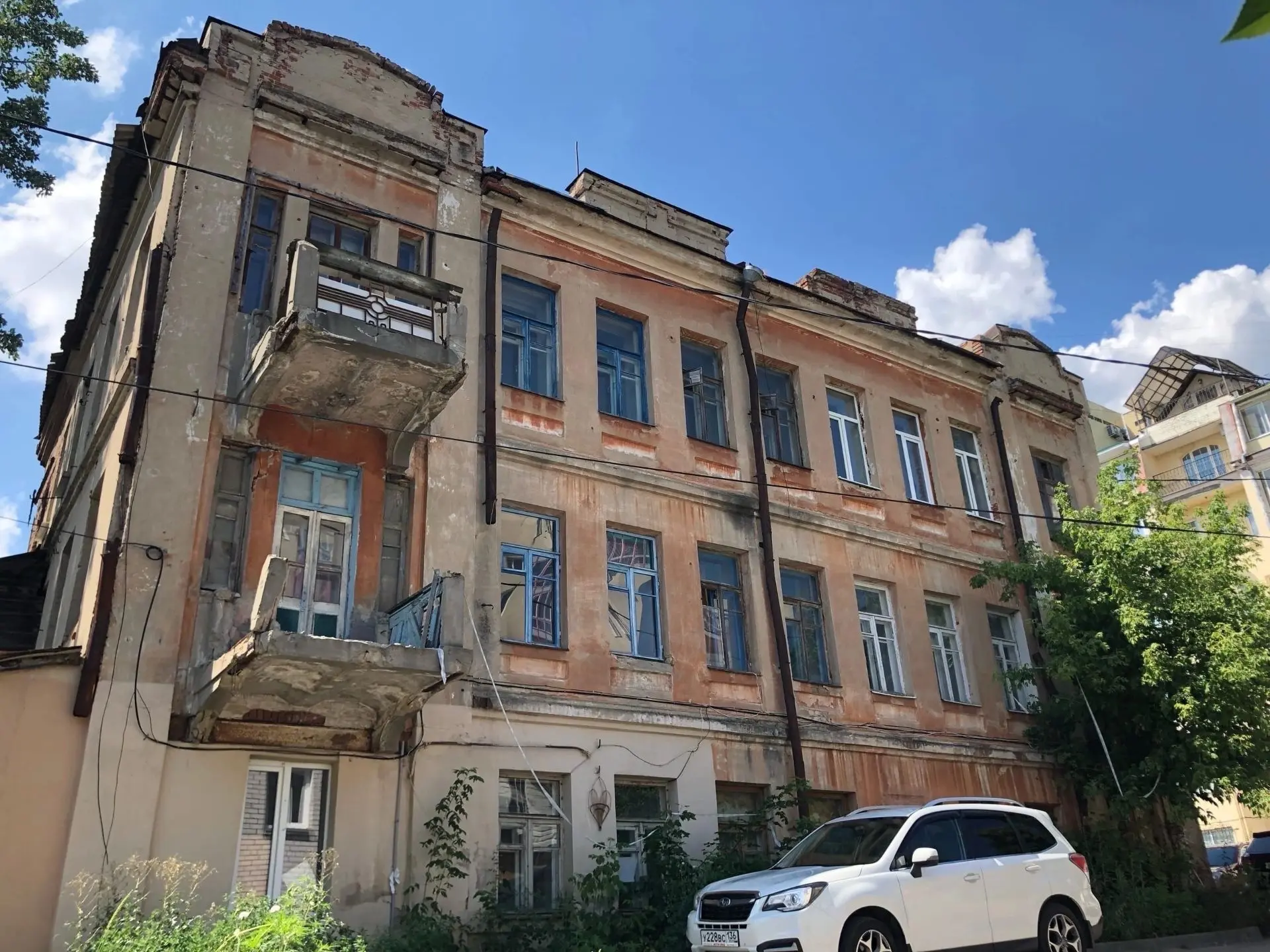 Памятник архитектуры в стиле модерн в Воронеже готовят к реставрации