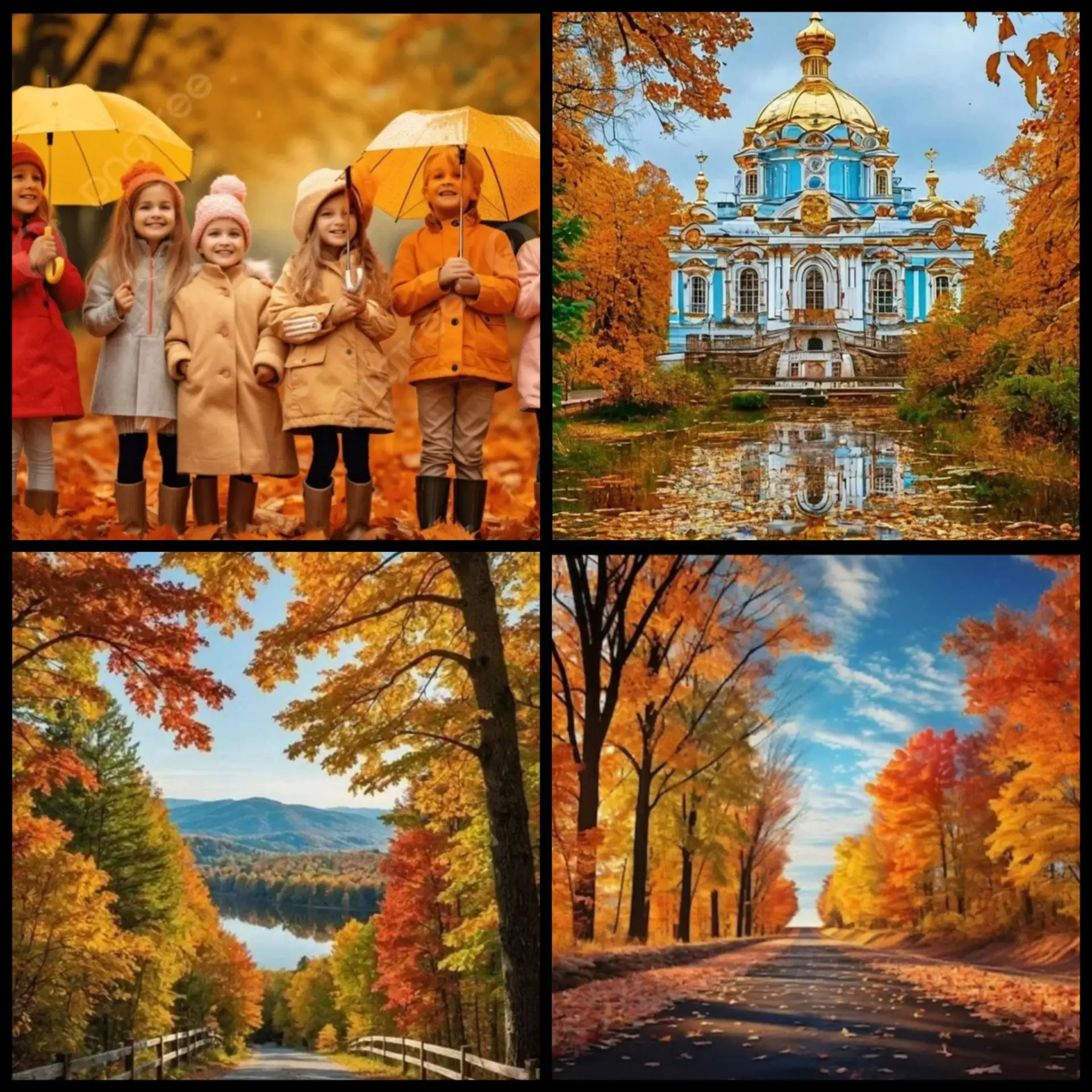 Золотая осень — это Божья улыбка перед зимним сном.