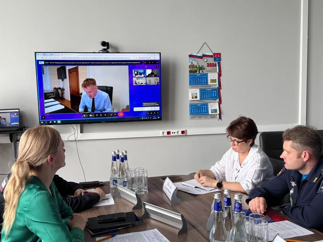 ⚡️Экзаменационная кампания под контролем: в Ленинградской области прошло заседание штаб...