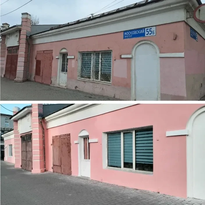 «Южный корпус казарм жандармской команды; пожарное депо», XIX в.