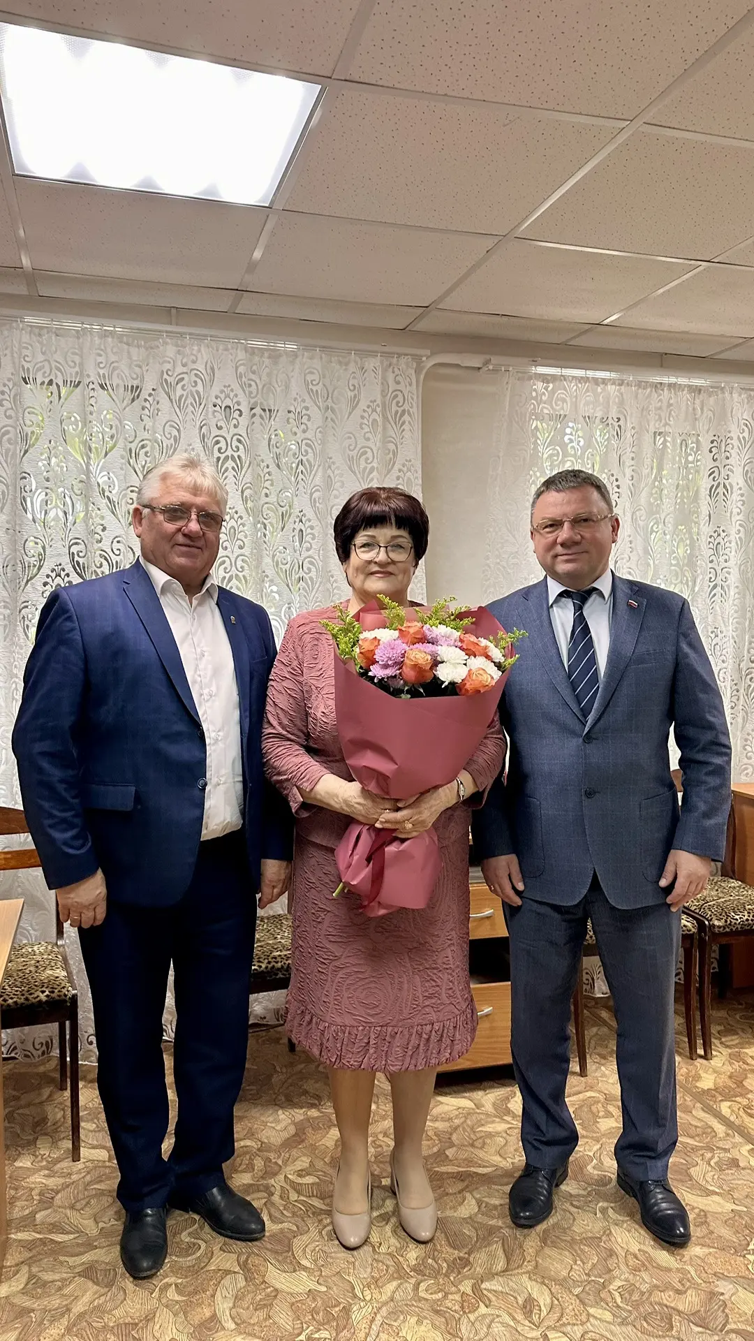Сегодня вместе с Павлом Николаевичем Клыковым мы с особым уважением поздравили с днём р...