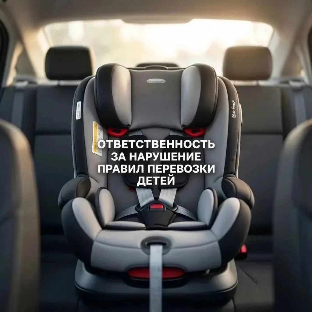 🚔👶 Безопасность детей в автомобиле — превыше всего! 🚗