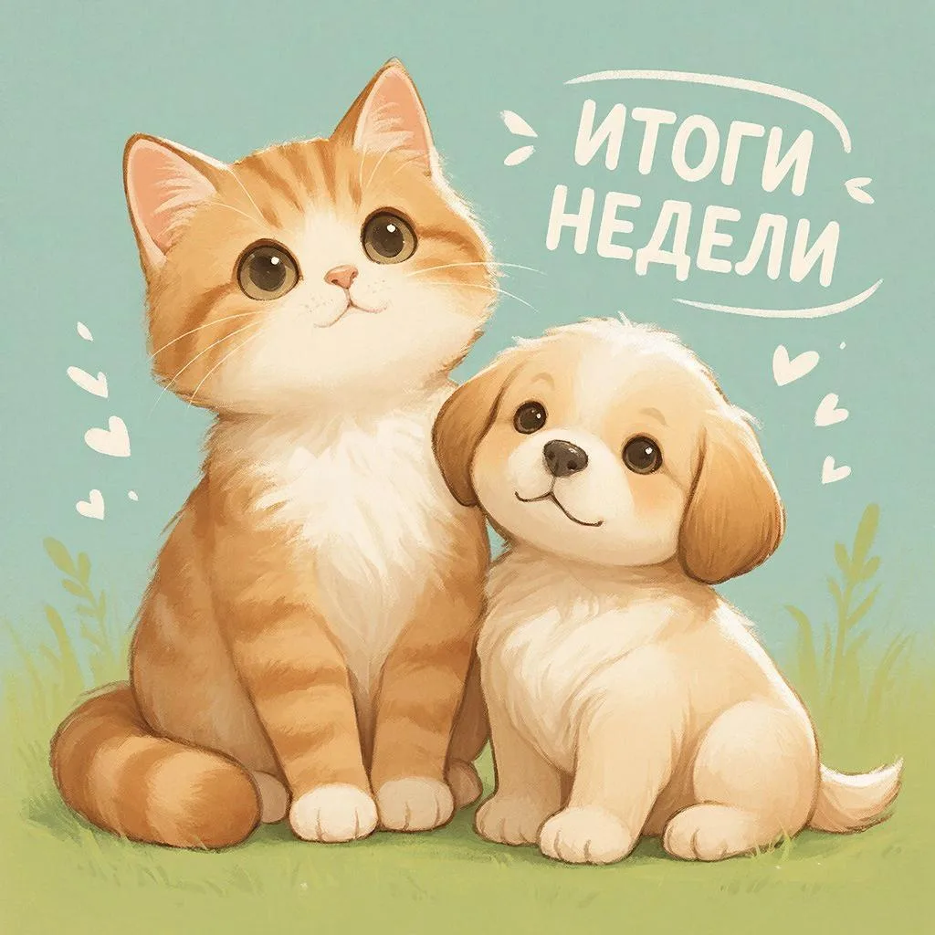 Снова Итоги Недели: от поездок в гости к сложным котам до изменения режима публикаций