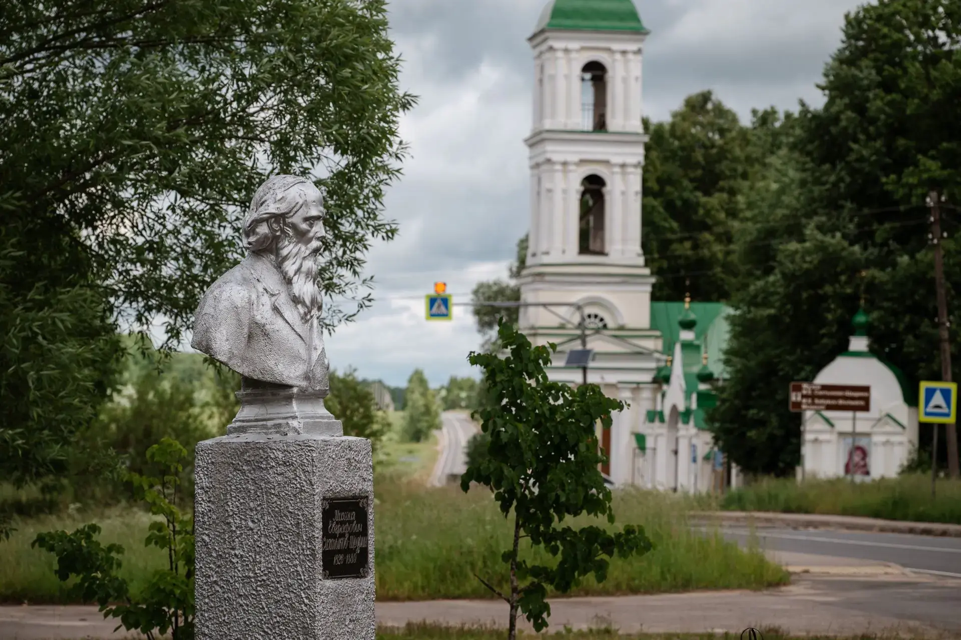 Сегодня с рабочим визитом посетил историческое место — Спас-Угол, родину нашего великого земляка Мих