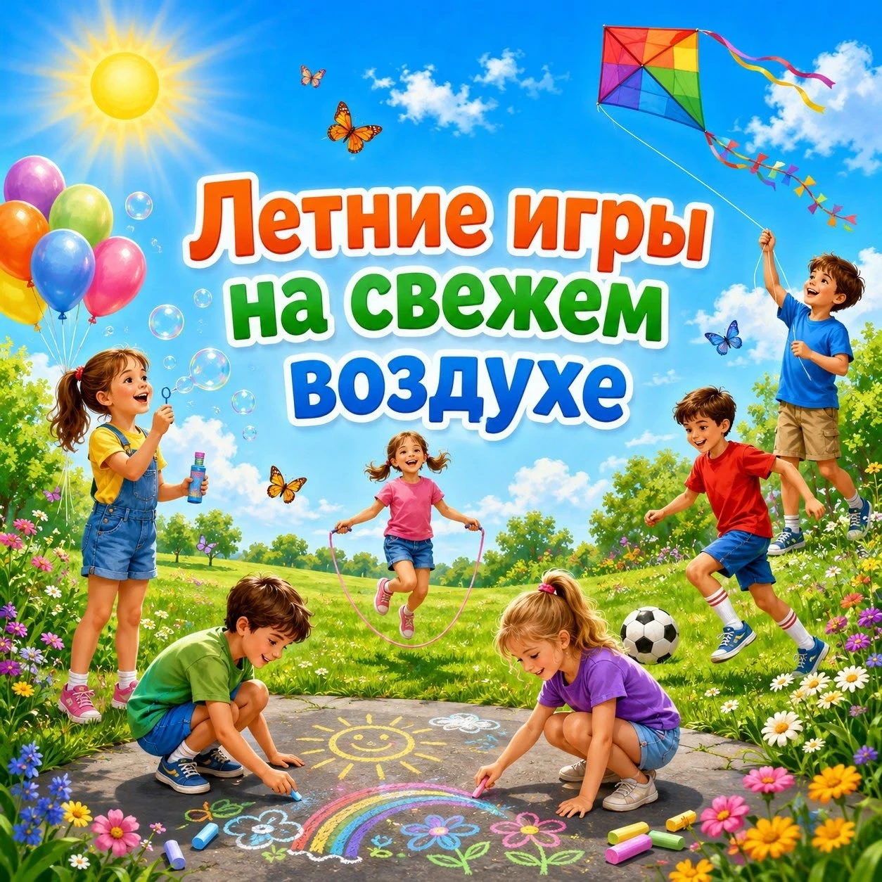 🌞Играем на улице!

Ребята, лето зовет! Время отложить гаджеты и отправиться на улицу за порцией нас
