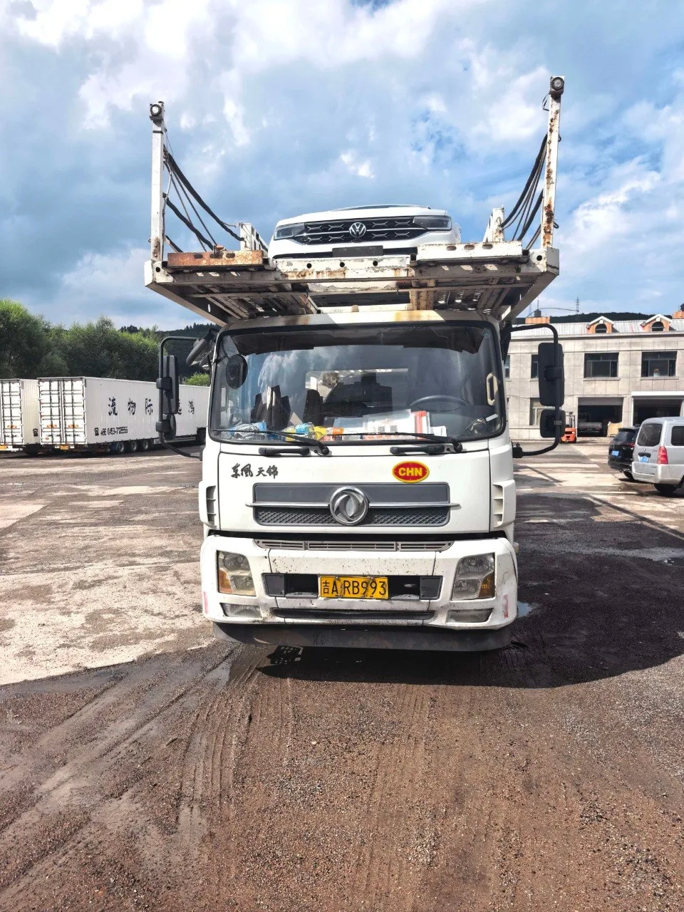 Загрузили автовоз в Китае 🇨🇳