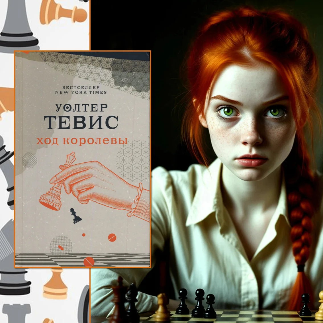Ход королевы: книга об игре разума…и не только ♟️

20 июля — день шахмат. И мы предлагаем отметить е