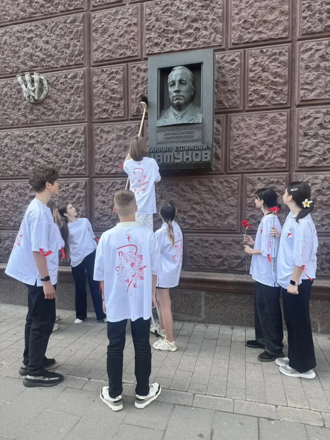МЕМОРИАЛЬНО-ПАТРОНАТНАЯ АКЦИЯ   📌В преддверии празднования Великой Победы в нашем районе Сокол прошл