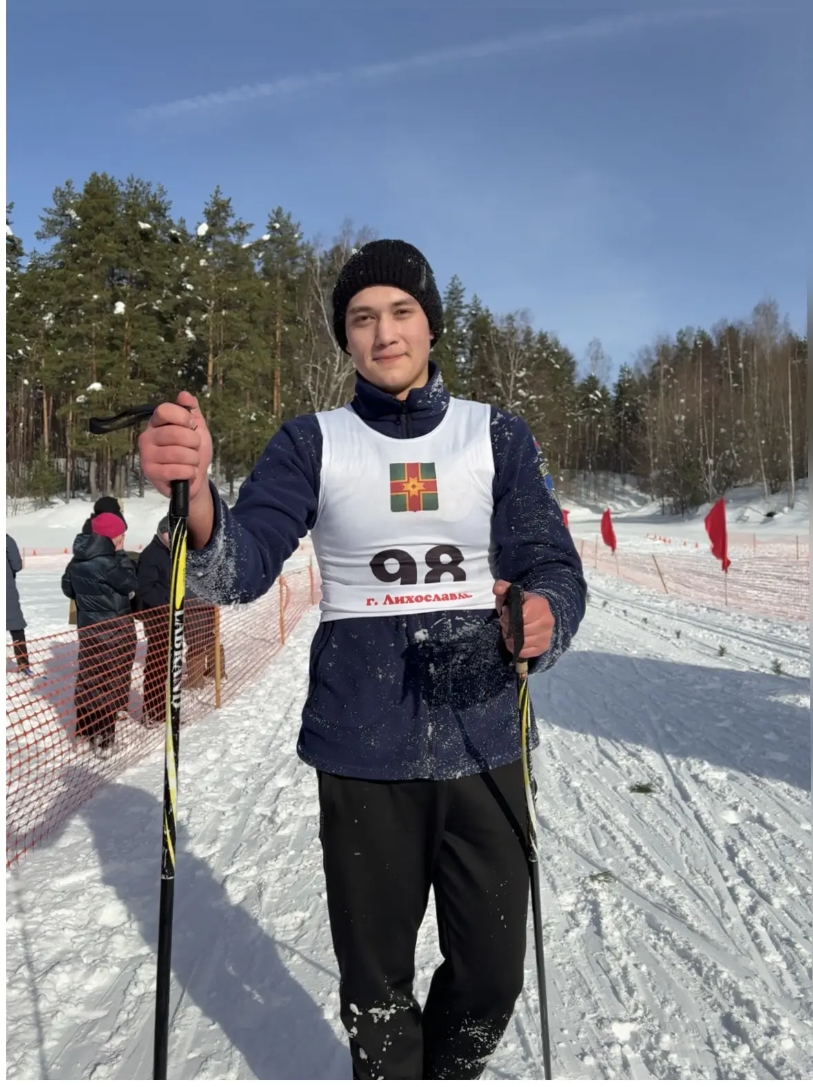 🏆Спортивный дух и командная работа: студенты Калашниковского колледжа на лыжных соревн...
