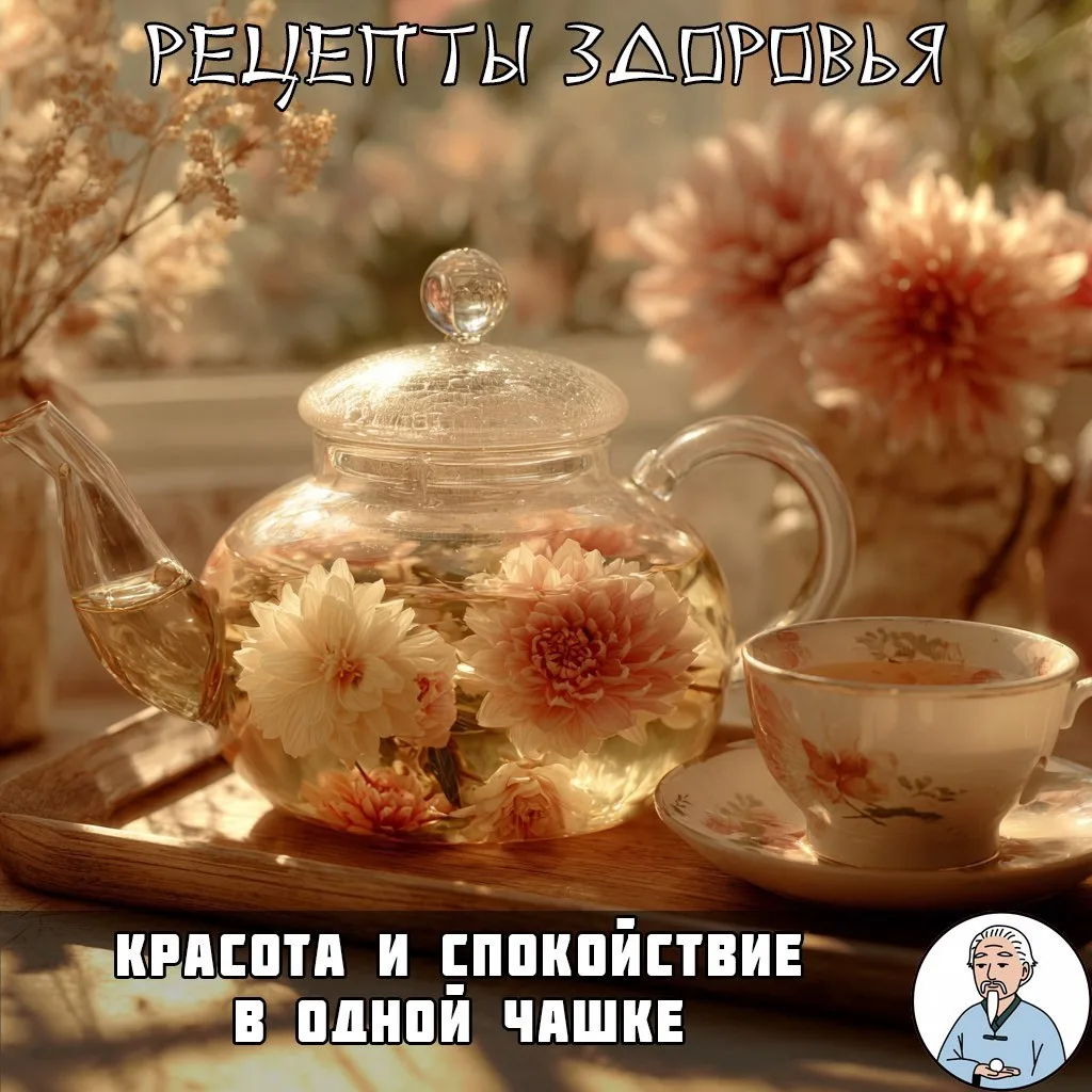 Цветочный чай, который пьют для кожи и нервов одновременно