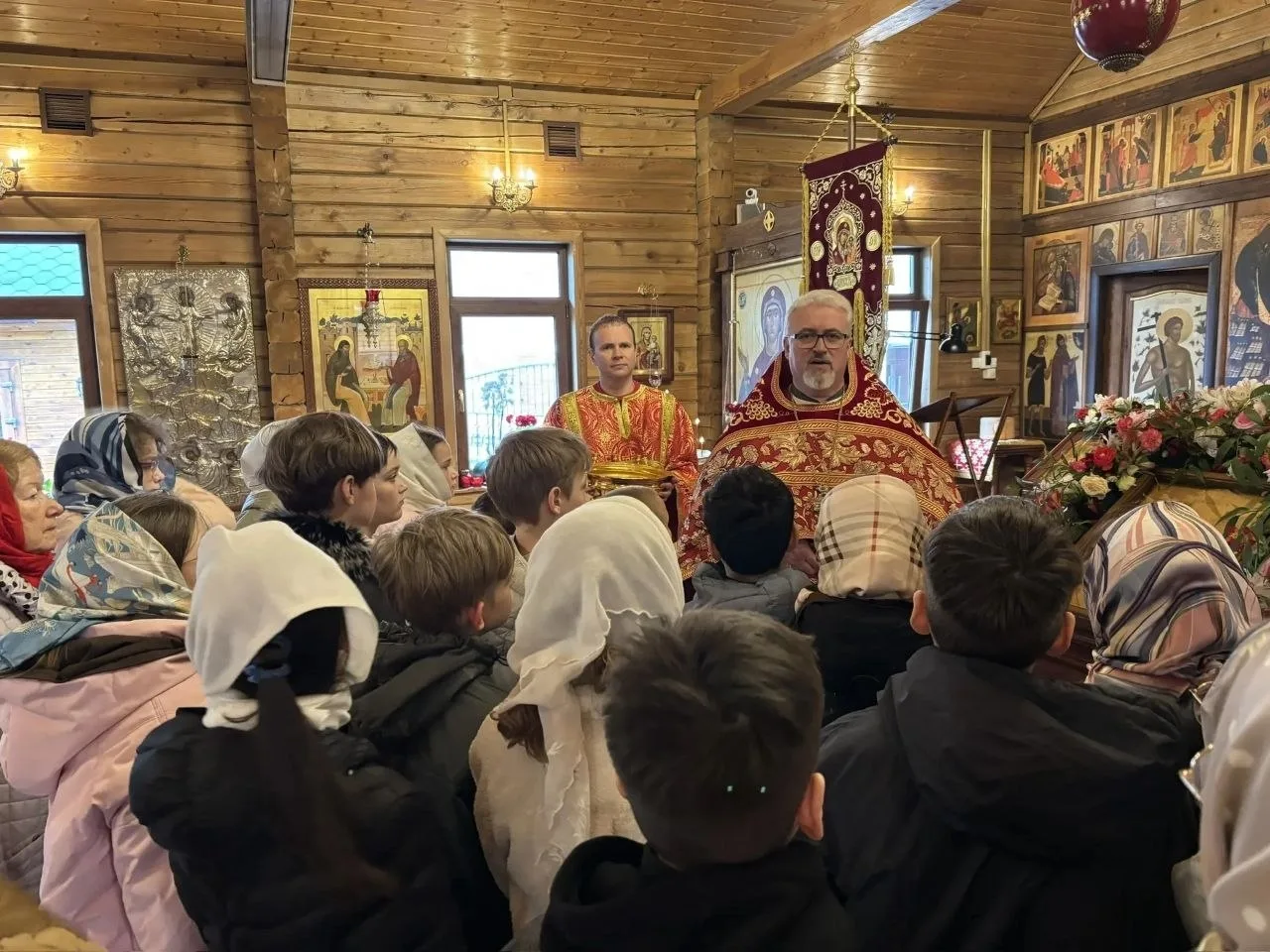 ⛪️ Экскурсия в храм  📍 Академика Челомея, 6А  🪺 На уроках православия вот уже второй год подряд трад