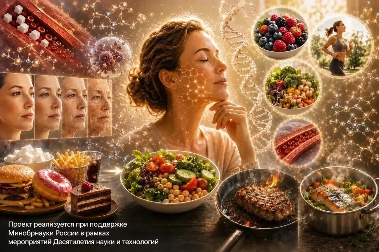 С возрастом накопление продуктов гликирования в тканях постепенно увеличивается, поэтому поддержание