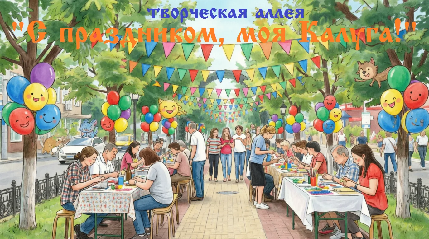 🎨 Дорогие жители и гости нашего города!