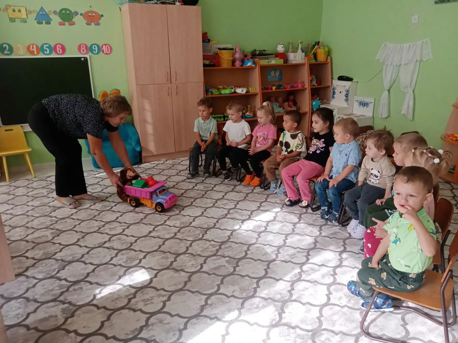 🤩Занятие во второй младшей группе "Подсолнушки", по формированию элементарных математи...