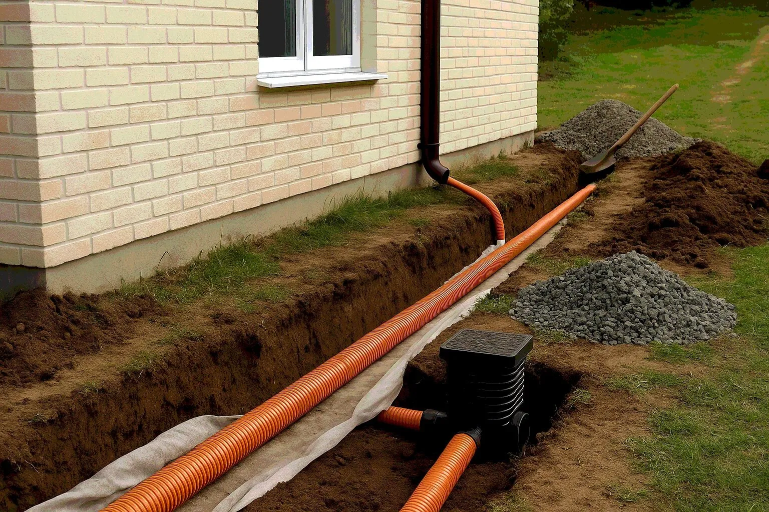 💧 ГЕОПЛАСТИКА УЧАСТКА И ОТВОД ВОДЫ: КАК ЗАЩИТИТЬ ФУНДАМЕНТ ОТ РАЗРУШЕНИЯ