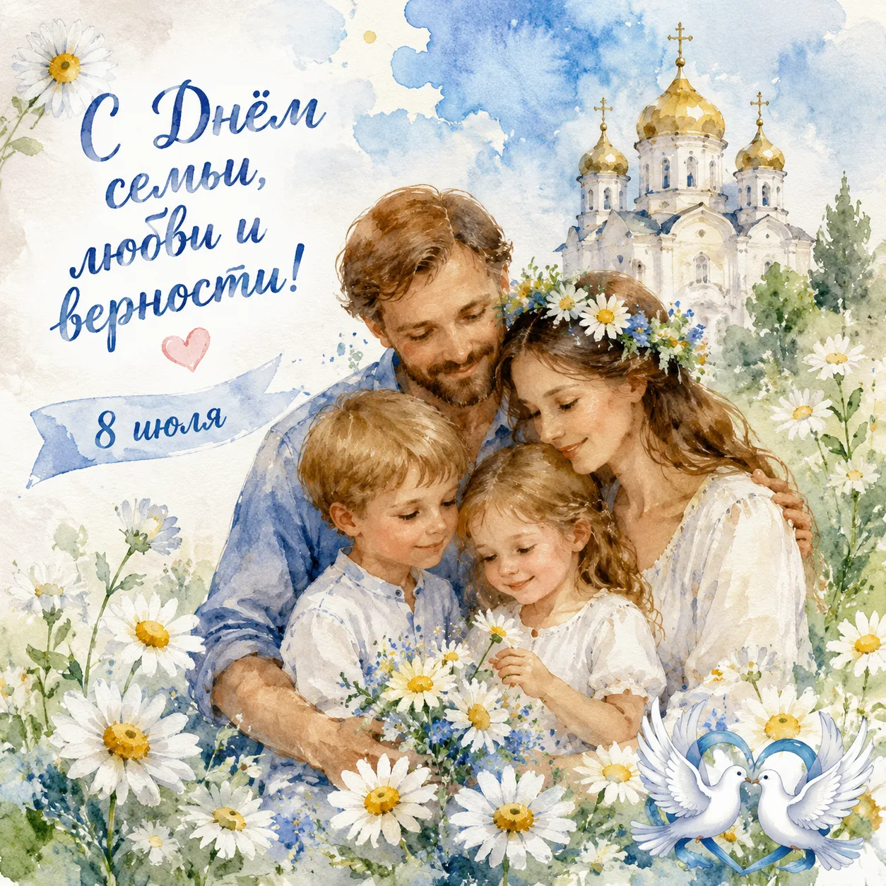 ❤️ С Днём семьи, любви и верности!