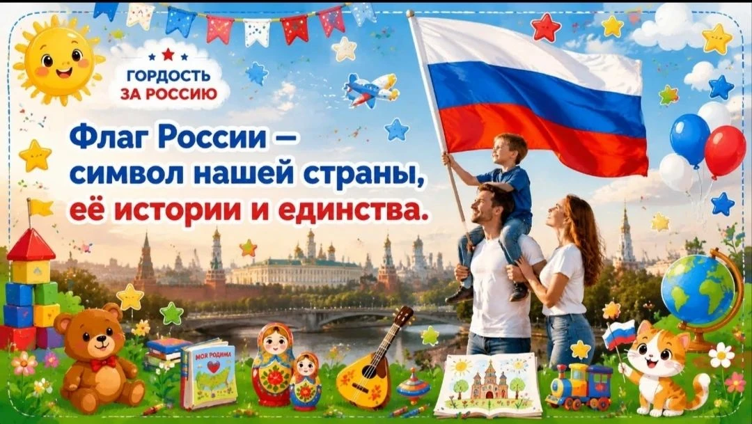 🎉 Приближается День Государственного флага России — праздник, который объединяет всех ...