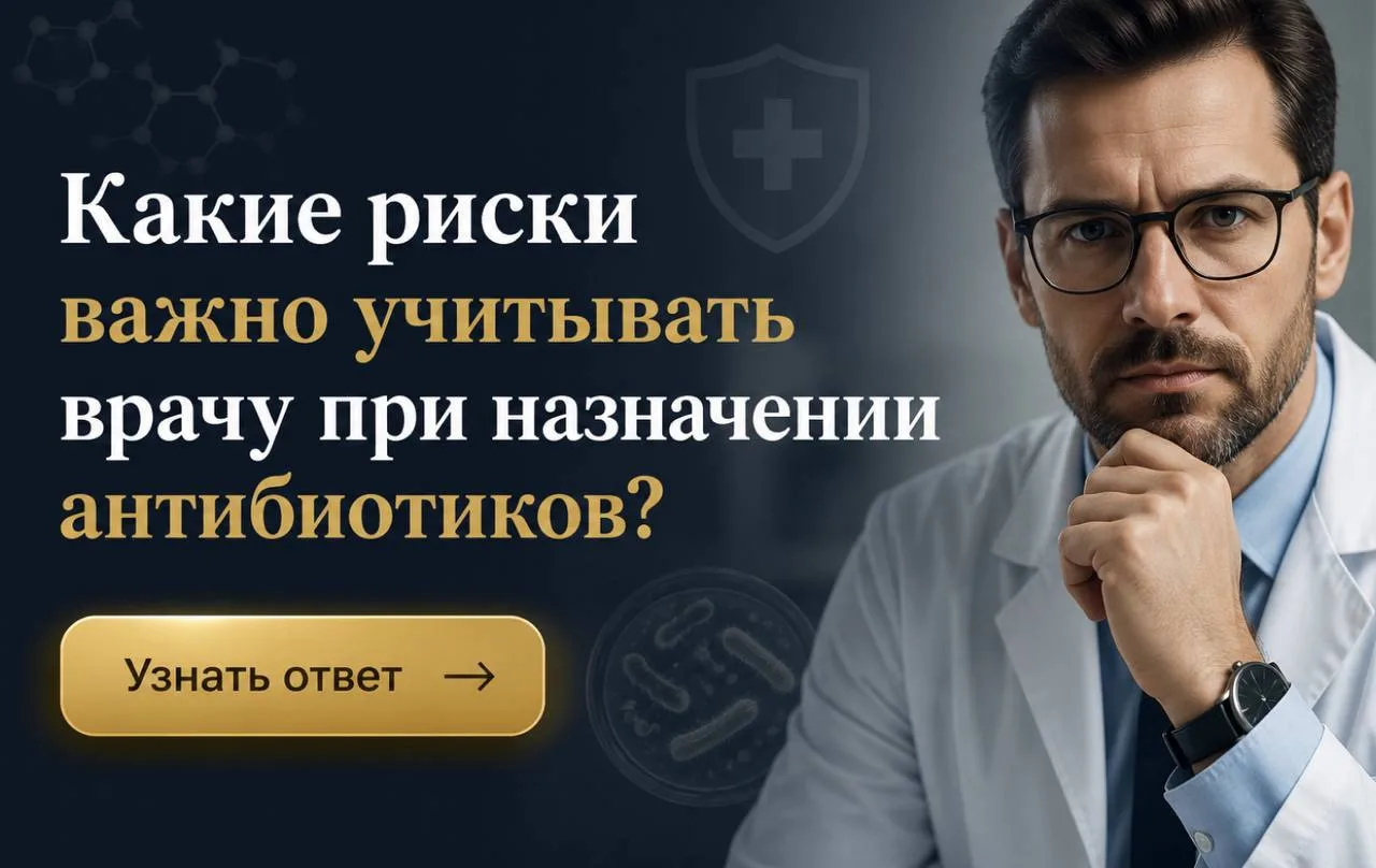 🚨 Сегодня пациент приходит на прием уже не в условиях нормальной микробной среды.

На его микробиот