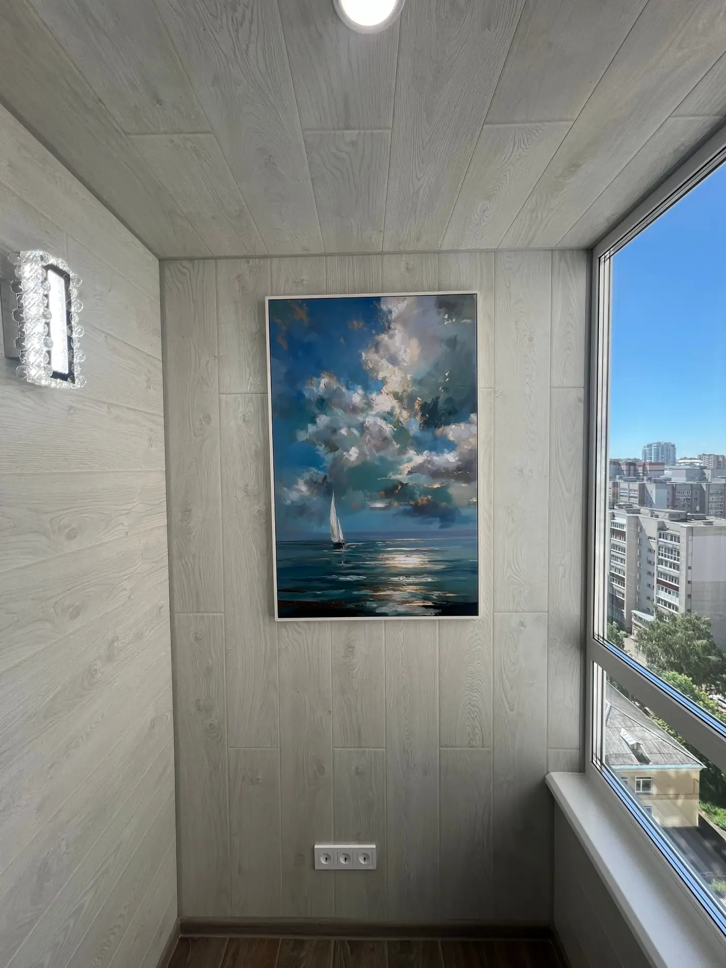 Светлая галерея на вашем балконе 🖼️