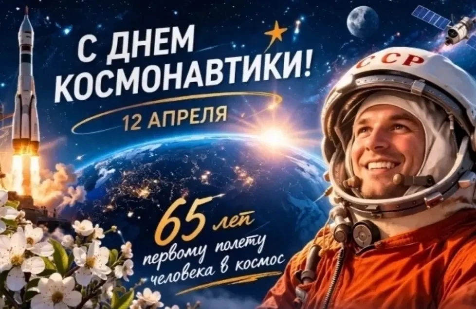 С ДНЁМ КОСМОНАВТИКИ!