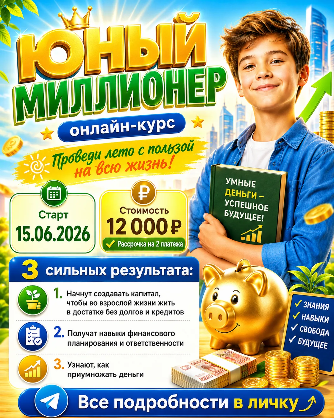 Лето можно провести по-разному.