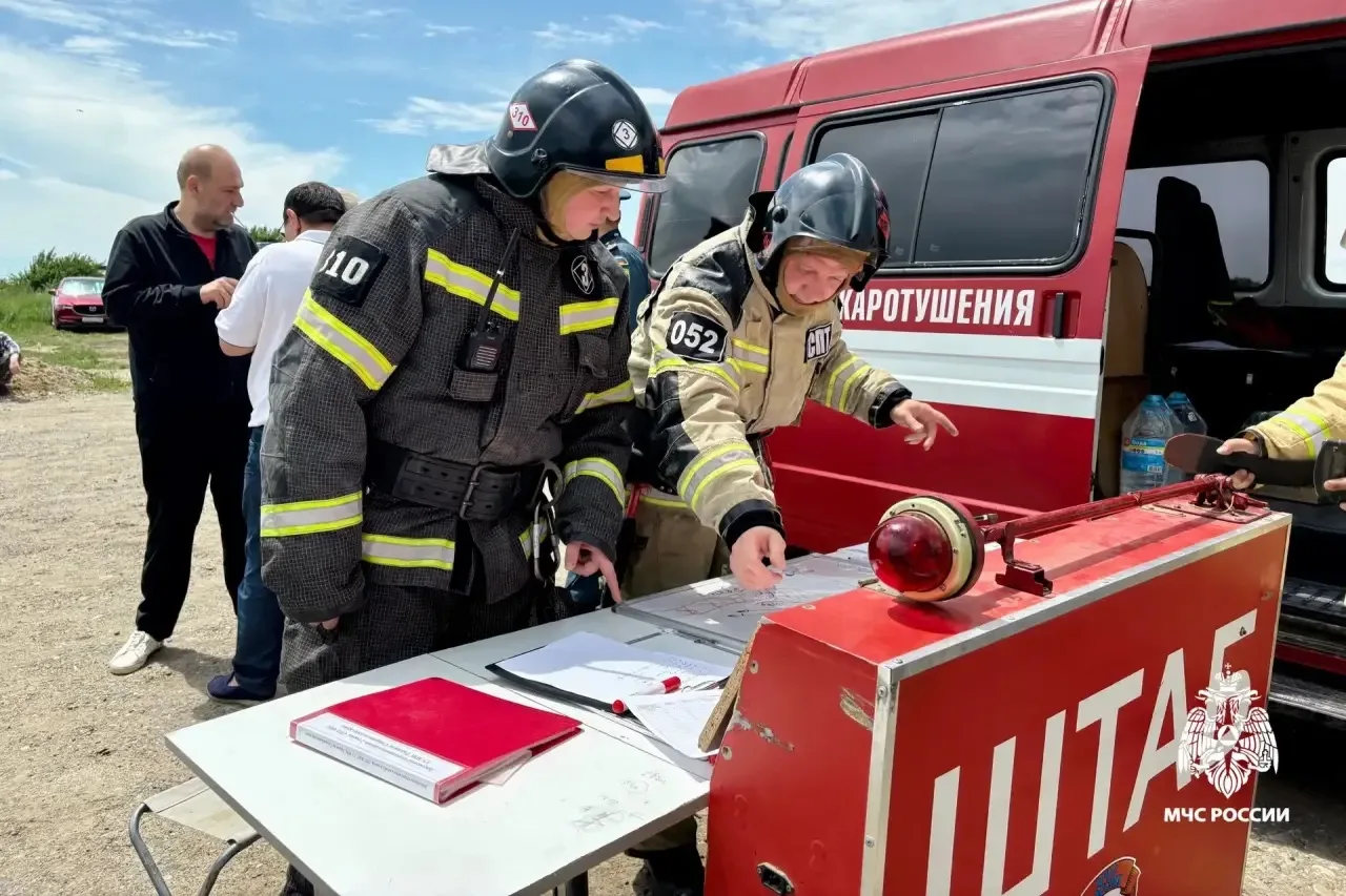 Пожар на полигоне «Эко-Сити» в Шпаковском округе потушен 🔥🚨