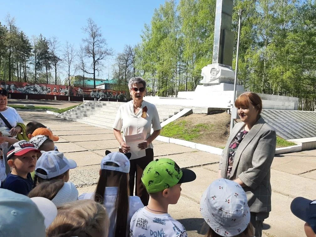 В преддверии празднования 81-ой годовщины Победы в Великой Отечественной войне для дете...