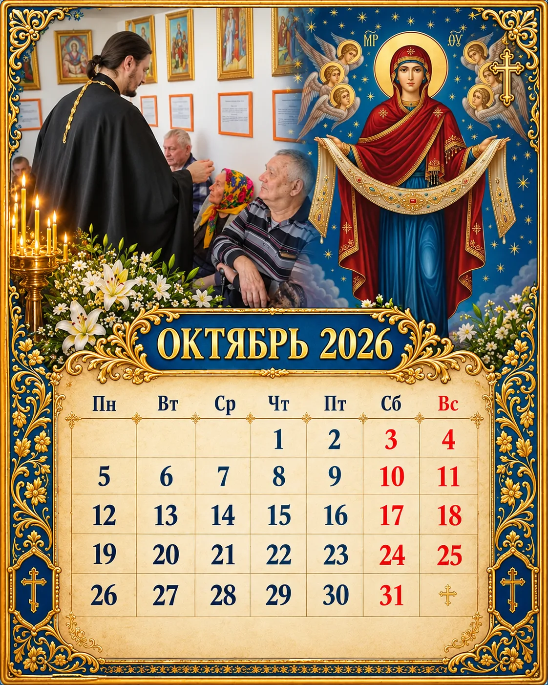 ПРАВОСЛАВНЫЙ КАЛЕНДАРЬ
