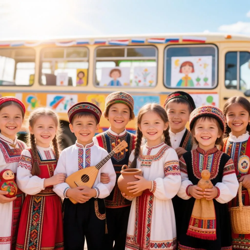 🚌 Путь в школу станет добрее! Стартует большая патриотическая акция!