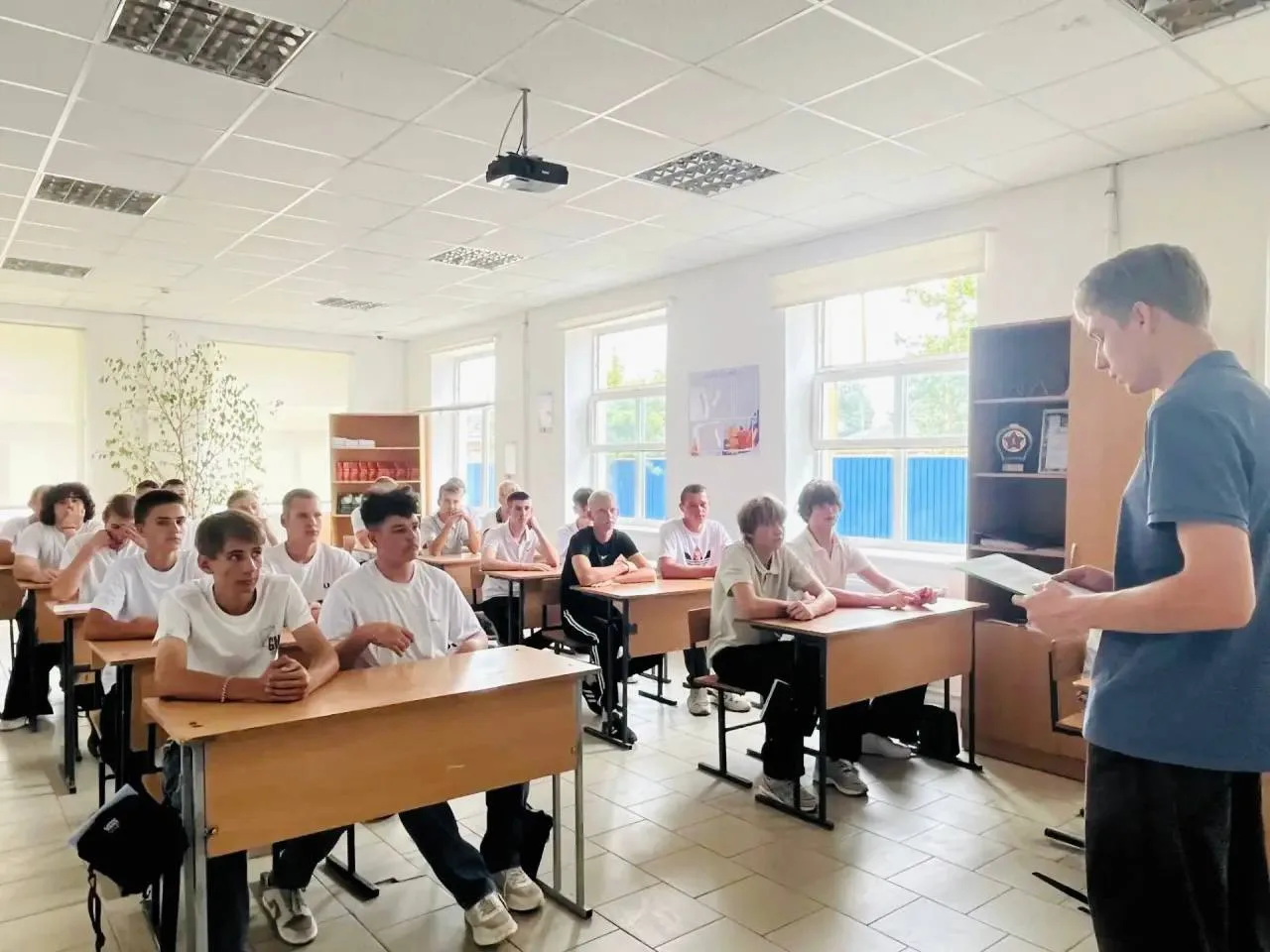 В ГБПОУ «КТТиЖТ» прошел урок безопасности, посвященный действиям в чрезвычайных ситуаци...