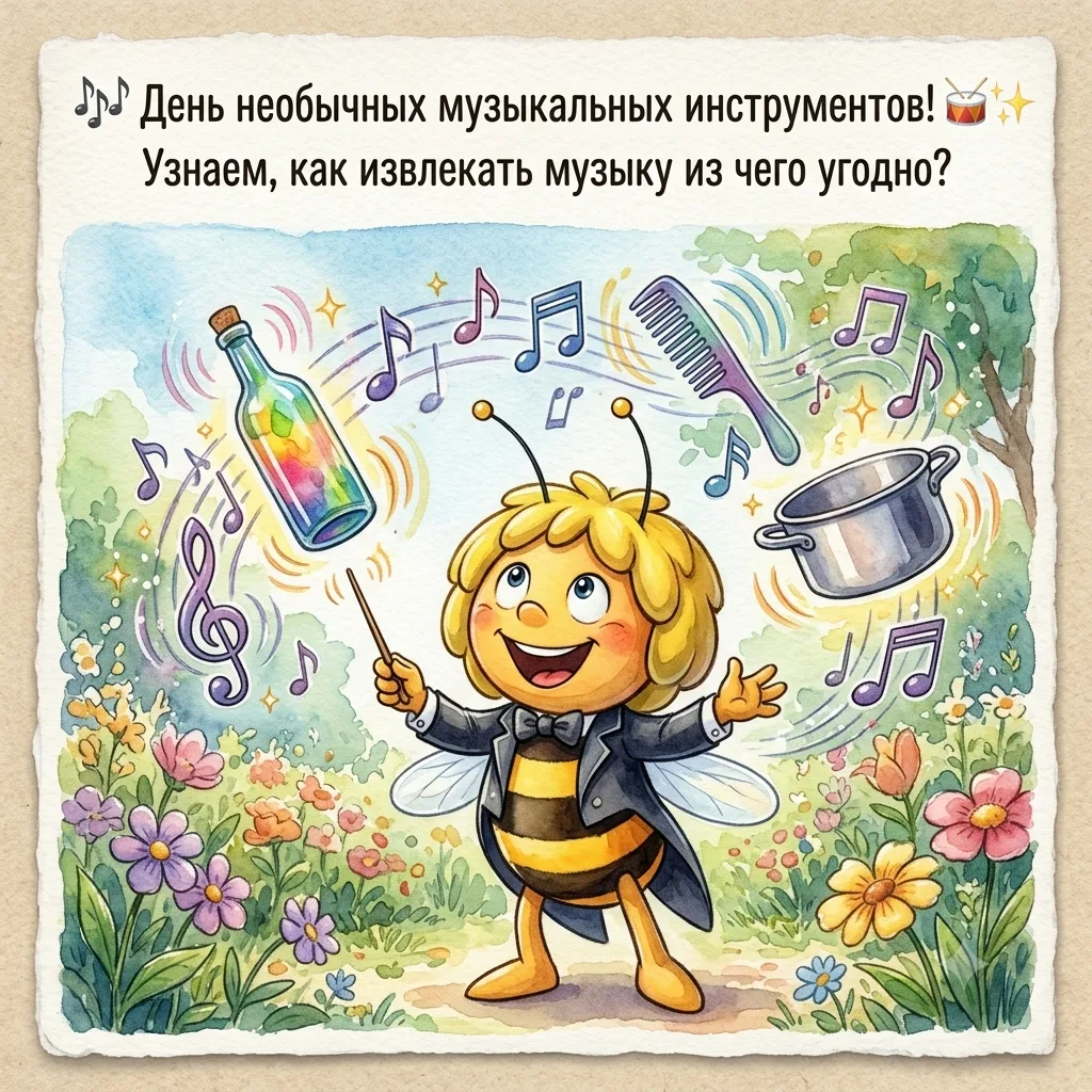 🎶 Внимание, маленькие маэстро и их родители! 🎶

​Сегодня, 31 июля, в мире звучит совершенно особен