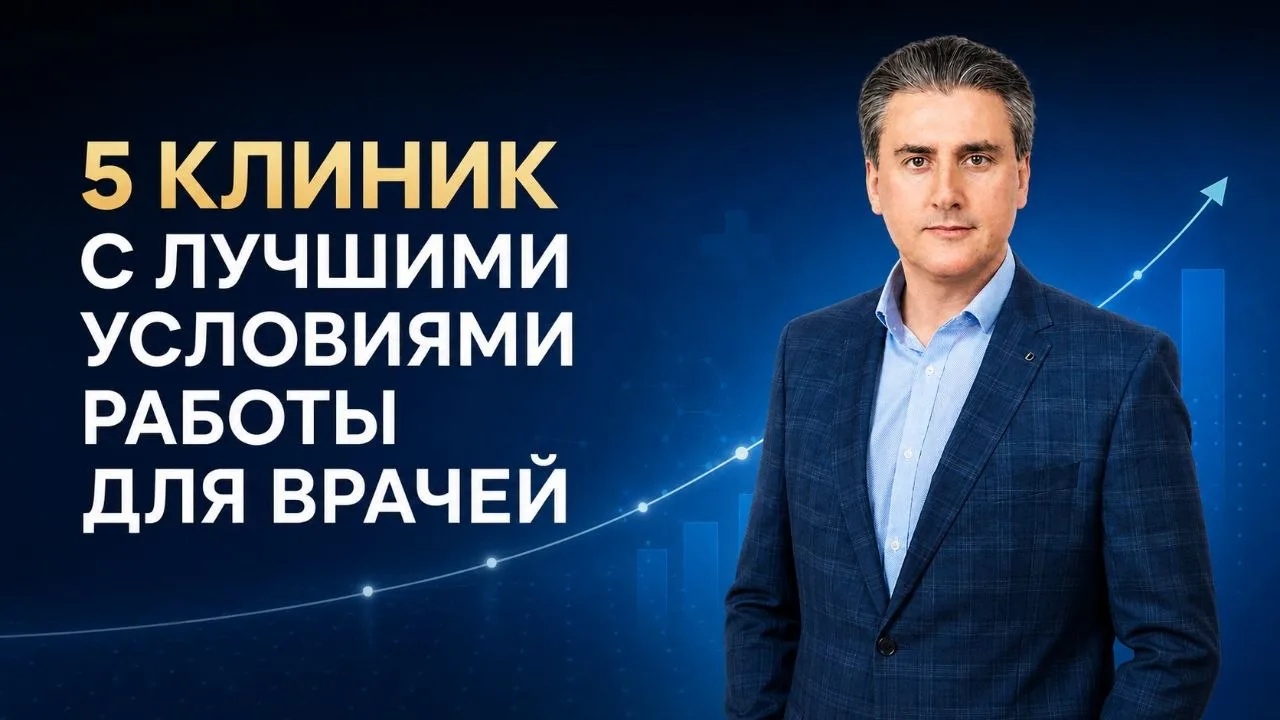 5 КЛИНИК С ЛУЧШИМИ УСЛОВИЯМИ РАБОТЫ ДЛЯ ВРАЧЕЙ