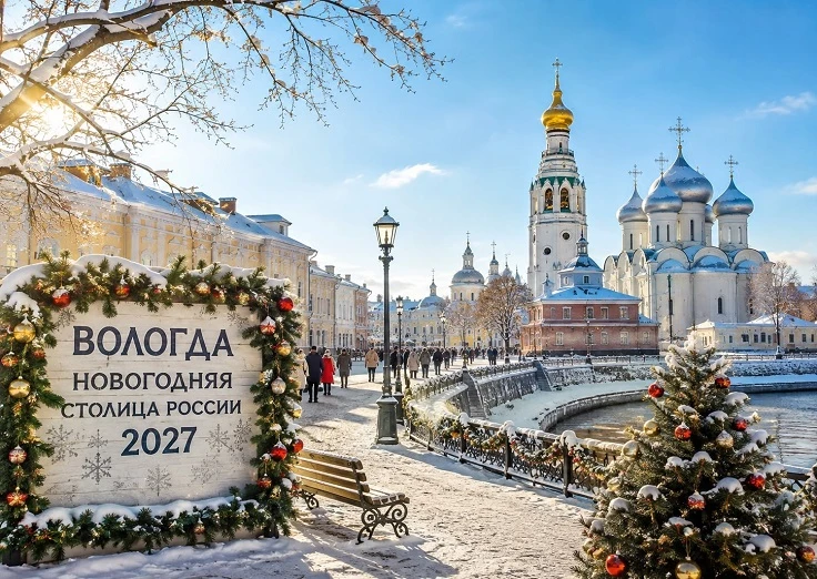 ❄️ Вологда — Новогодняя столица России 2027