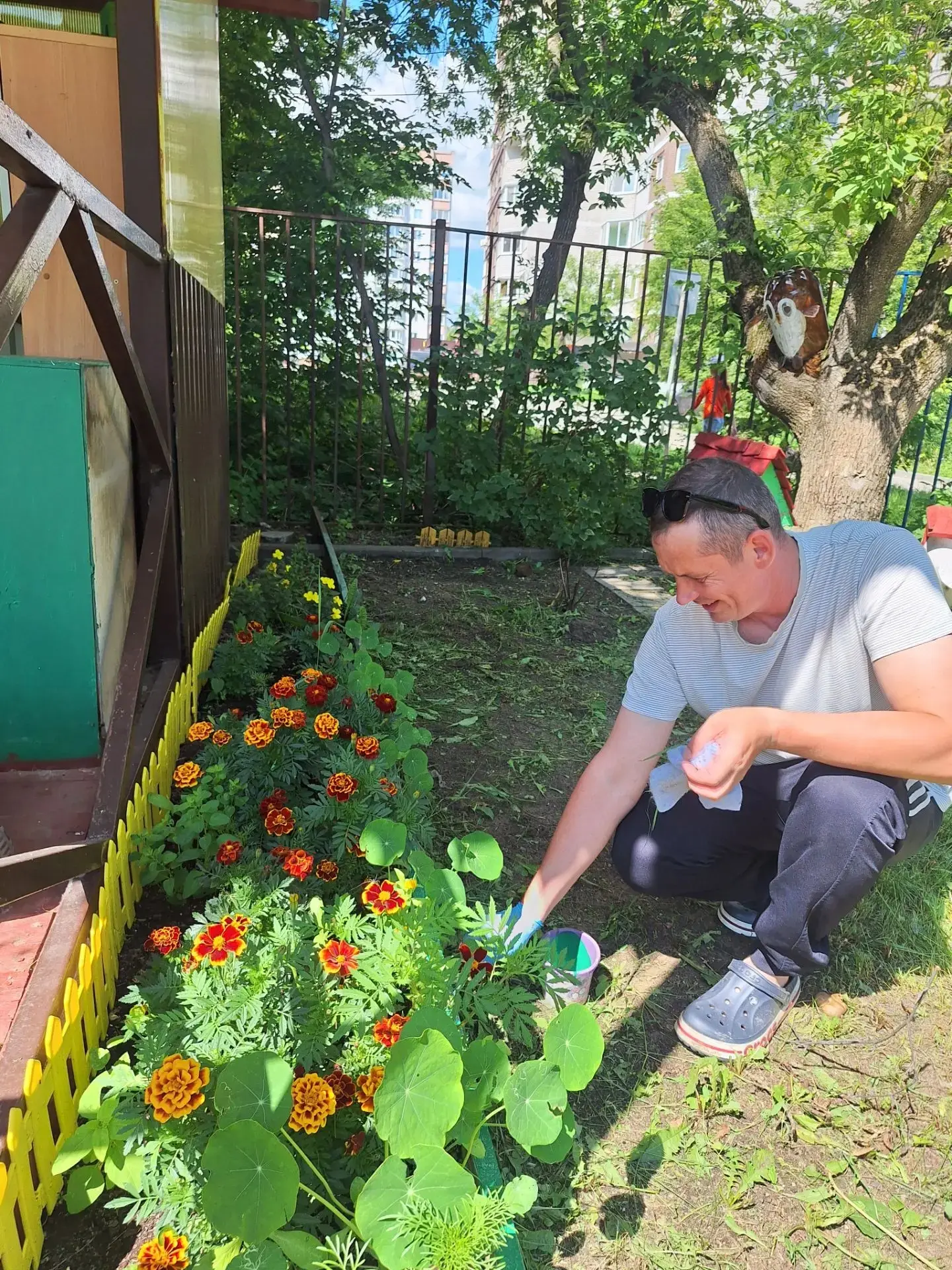 🤝Хотим выразить огромную благодарность нашим замечательным родителям за помощь в благоустройстве те