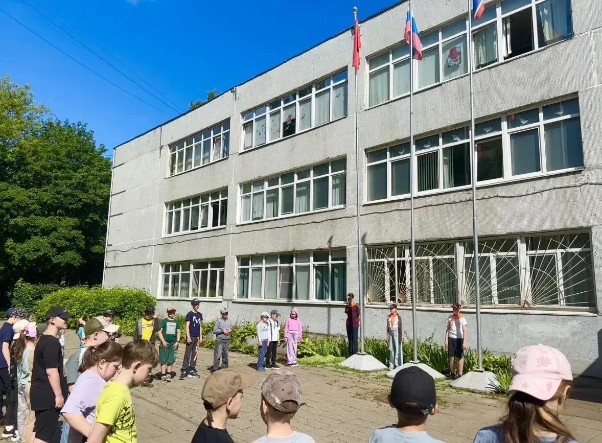 В понедельник в нашем лагере состоялась профилактическая беседа, которую провёл Азимов Эдуард Аскеро