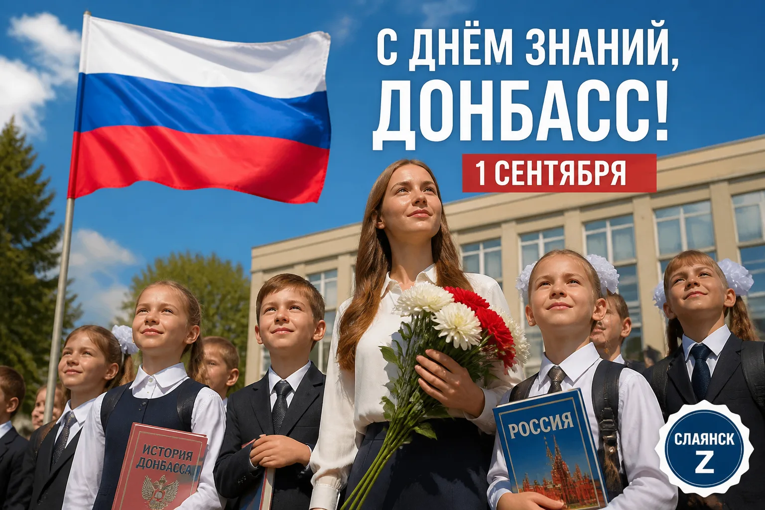 С Днём знаний, Донбасс!