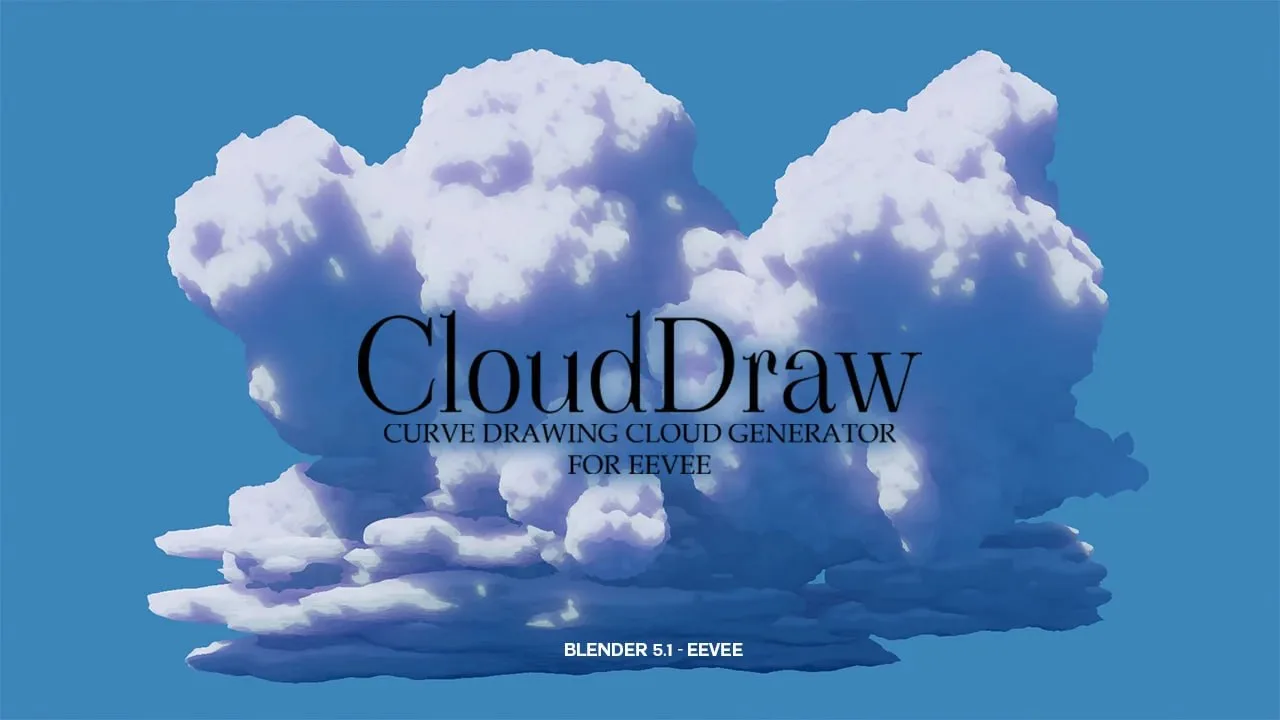 CloudDraw | Cloud Generator for Blender Eevee от YAMO

6.99€ - ссылка