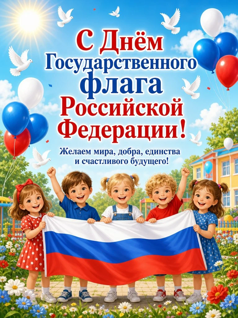 🇷🇺 С Днём Государственного флага Российской Федерации!